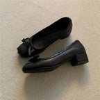Damen elegante Ballerinas mit modischem Schleifen-Verzierungsdesign R&B