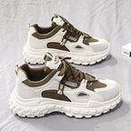 Damen Sportliche Chunky Sneakers mit ausgezeichneter Dämpfung und rutschfester Sohle R&B