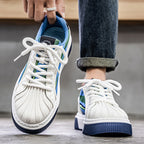 Damen Sportliche Sneakers mit stabiler Gummisohle und atmungsaktiver Mesh-Oberfläche Heidi Mode