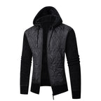 Herren sportliche Steppjacke mit weichem Innenfutter und praktischem Reißverschluss
