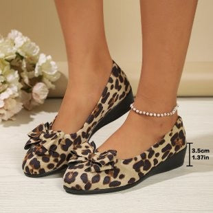 Damen elegante Slipper aus weichem Leder R&B