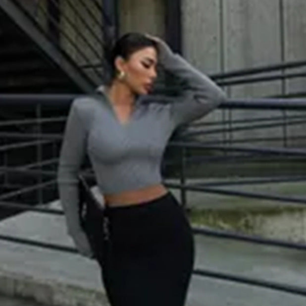 Damen sportlicher Pullover R&B