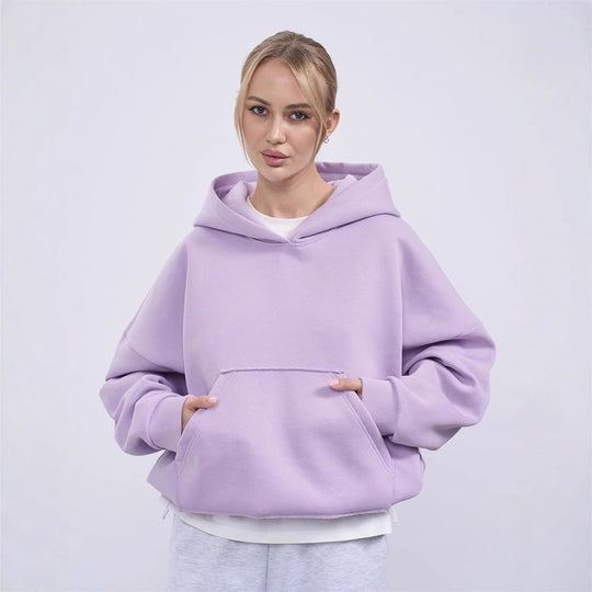 Damen oversized Kapuzenpullover R&B