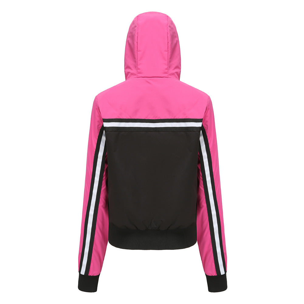 Damen sportliche Jacke mit modernen Streifenelementen R&B