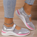 Damen Sportliche Sneaker mit atmungsaktivem Mesh-Obermaterial