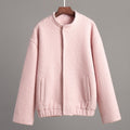 Damen Kuschelige Fleecejacke mit Taschen und elastischem Saum R&B