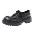 Damen Schnürschuhe mit robustem Blockabsatz und gepolstertem Fußbett R&B
