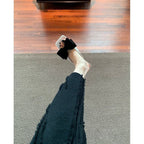 Damen elegante Slipper mit zierlichem Schleifendetail R&B
