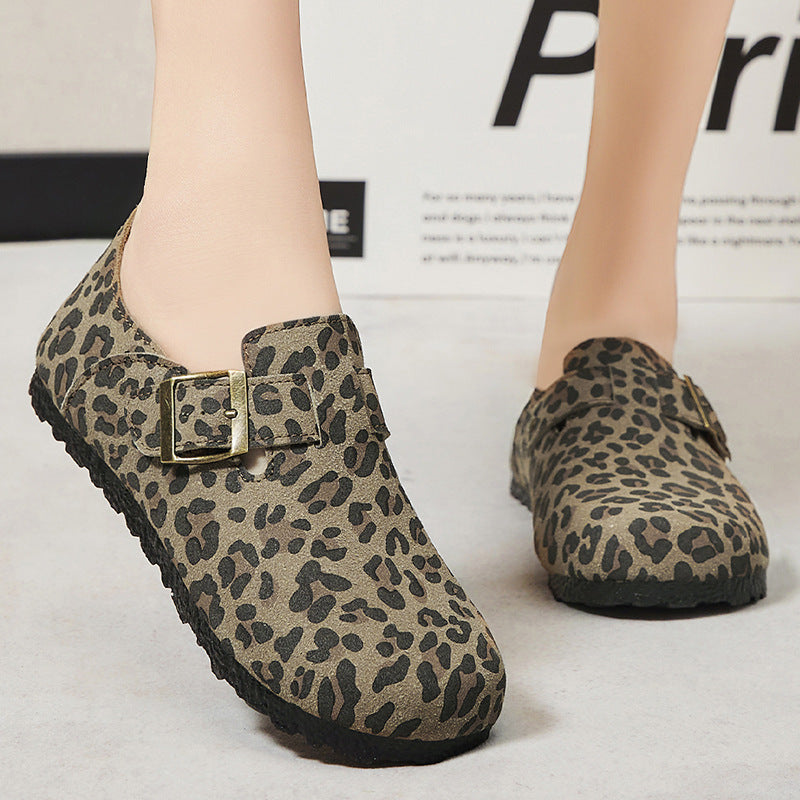 Damen Modische Clogs mit Pferdeschweif-Muster R&B