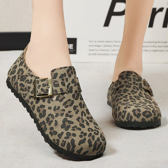 Damen Modische Clogs mit Pferdeschweif-Muster R&B