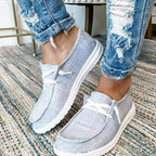 Damen Slip-On Freizeitschuhe mit atmungsaktivem Obermaterial R&B