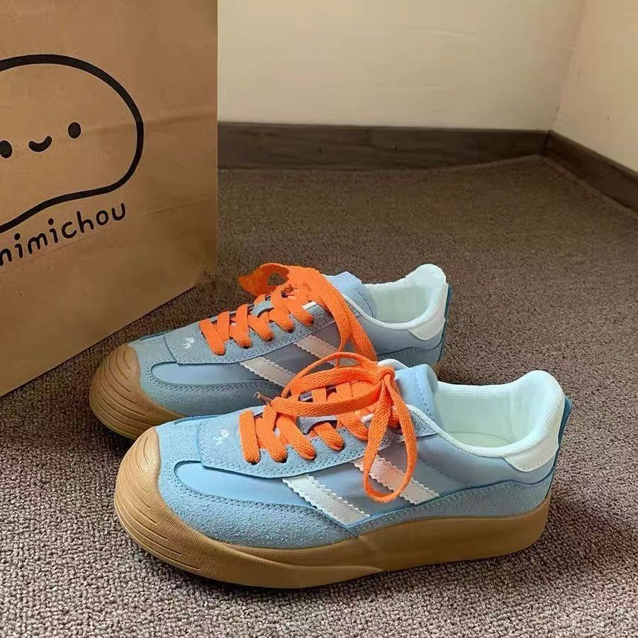 Damen Komfortable Sneaker mit atmungsaktiver Oberflächenstruktur und dämpfender Sohle