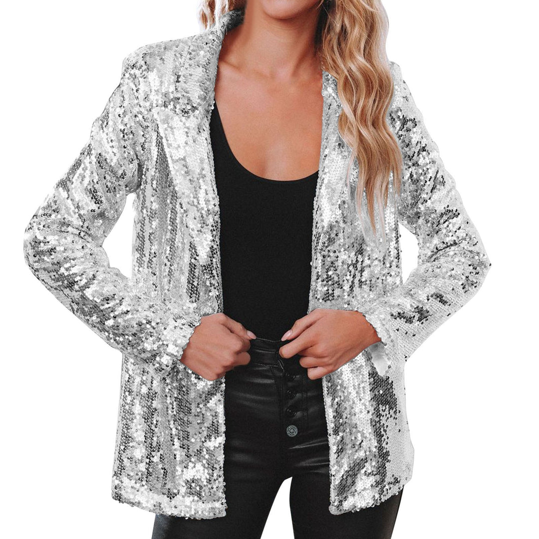 Damen Glitzer Blazer R&B