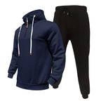 Herren Hoodie und Cargo Jogginghose Set R&B