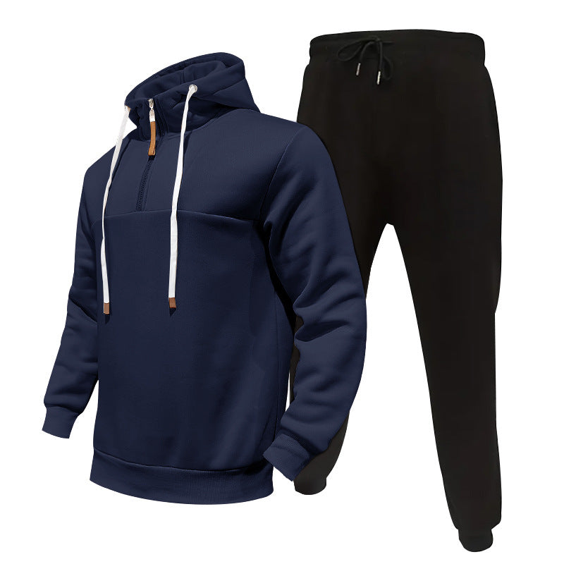 Herren Hoodie und Cargo Jogginghose Set R&B