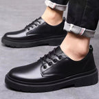 Damen Elegante Schnürschuhe mit rutschfester Sohle und weichem Innenfutter