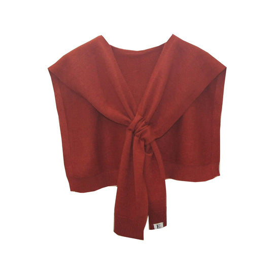Damen modische Strickschal mit knoten Detail R&B