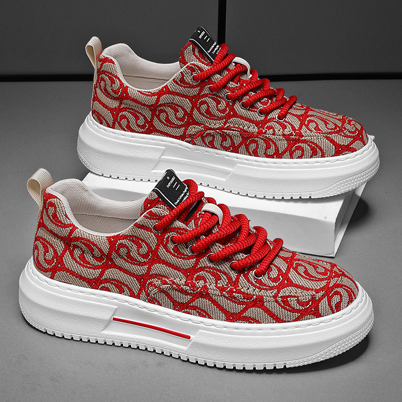 Damen Modische Sneaker mit einzigartigem Muster und dämpfender Sohle R&B