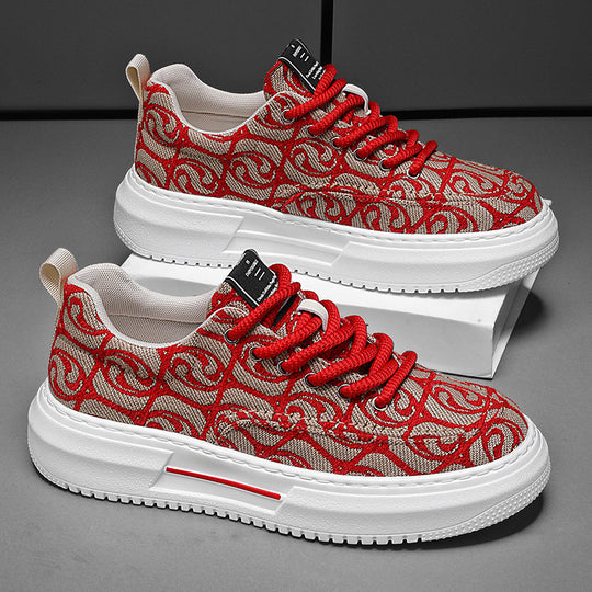 Damen Modische Sneaker mit einzigartigem Muster und dämpfender Sohle R&B