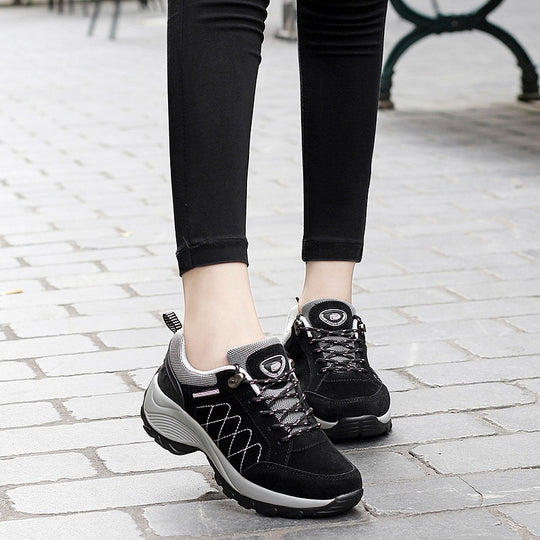 Damen Sportliche Freizeitschuhe mit rutschfester Sohle und dämpfender Einlage R&B