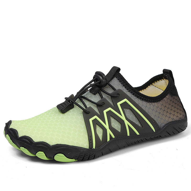 Damen Sportliche Aqua-Schuhe mit elastischem Schnellschnürsystem und rutschfester Sohle R&B