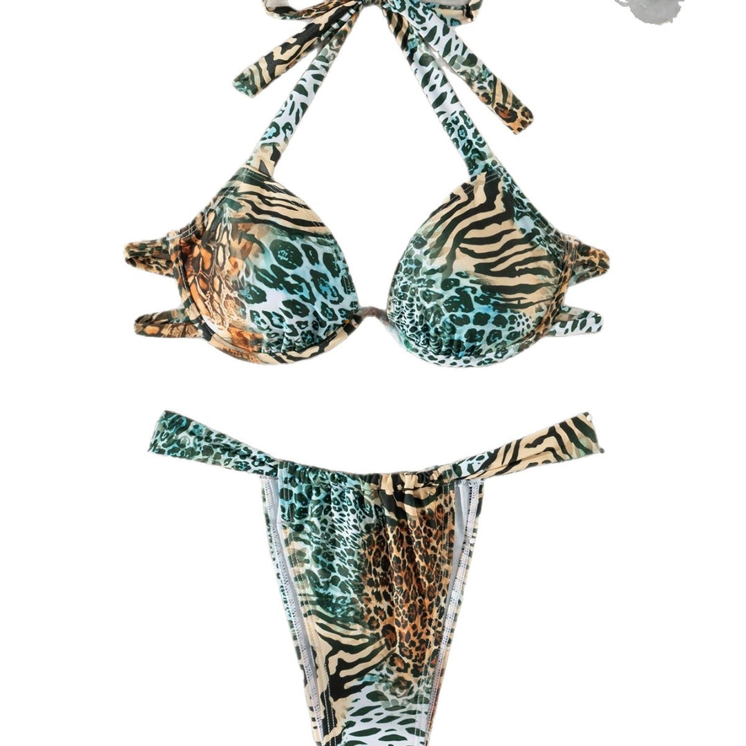 Damen Luxuriöser Leo-Bikini R&B