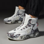 Damen Trendige High-Top Sneakers