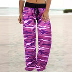 Damen Freizeithose im modernen Camouflage-Look R&B