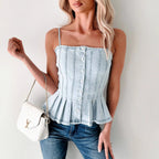 Damen Jeans Top R&B