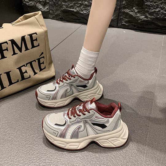 Damen Atmungsaktive Chunky Sneakers mit dämpfender Sohle R&B