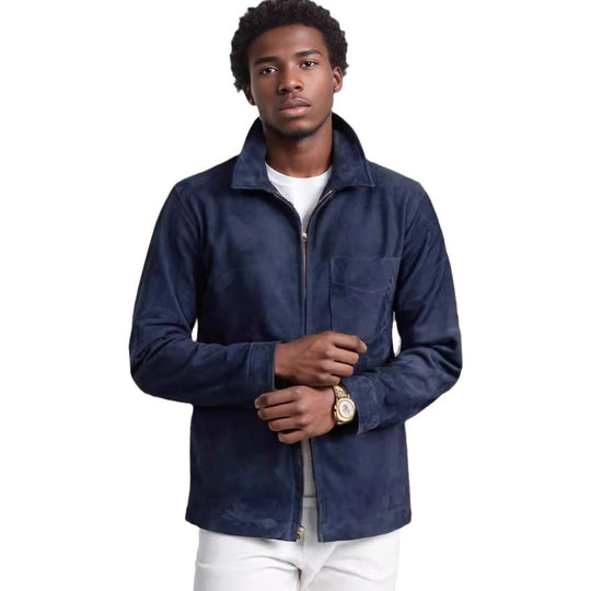 Herren modische Softshelljacke mit hochklappbarem Kragen R&B