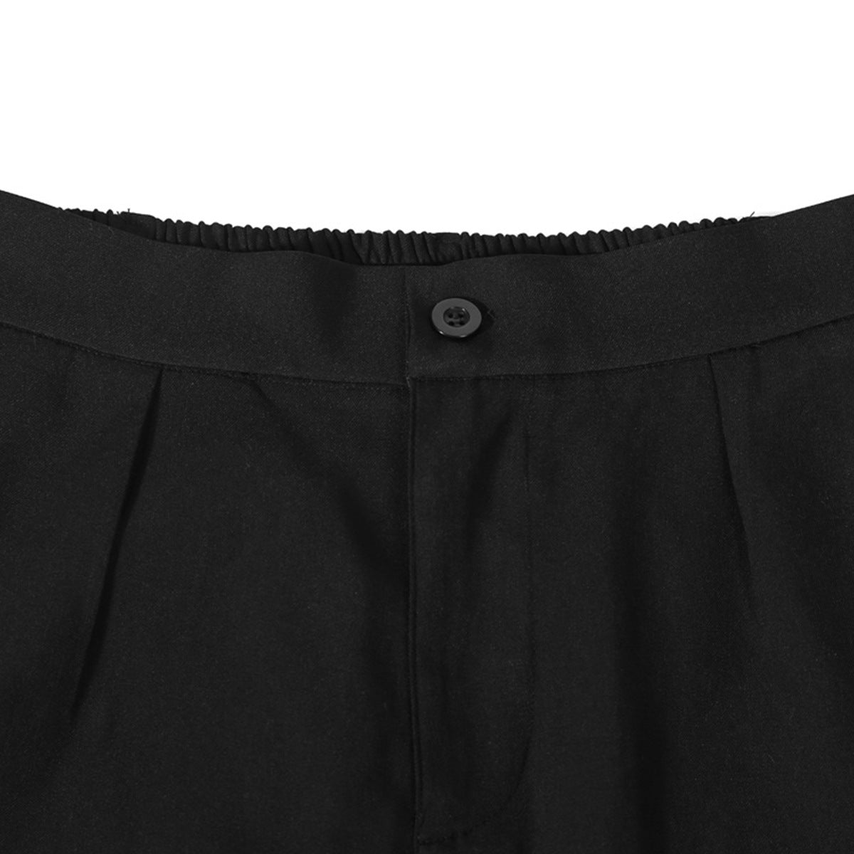 Herren Elegante weite Hose mit elastischem Bund und seitlichen Eingrifftaschen R&B