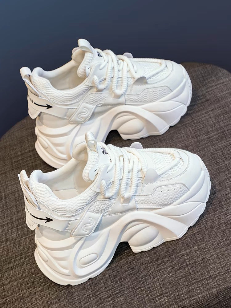 Damen Sportliche Chunky Sneakers mit modischem Profil und atmungsaktiver Konstruktion R&B