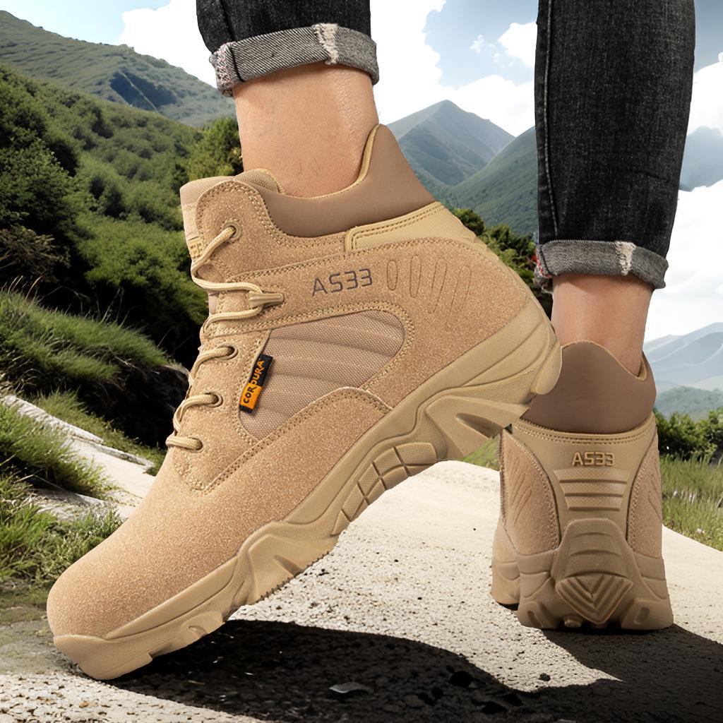 Herren hochfunktionale Trekkingstiefel mit verstärktem Knöchel R&B