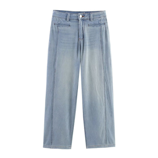 Damen weit geschnittene Jeans R&B