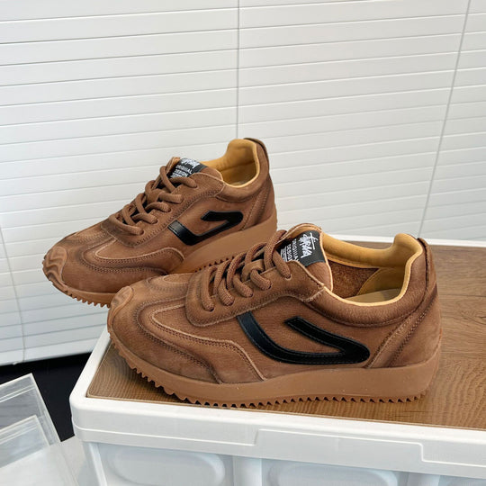Damen Sportliche Sneakers mit atmungsaktivem Obermaterial und flexiblem Sohlenprofil R&B