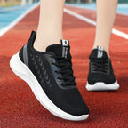 Damen Sportliche Leichtgewicht Sneakers mit atmungsaktiver Mesh-Oberfläche R&B