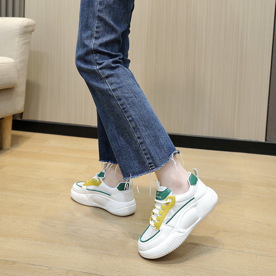 Damen modische Sneakers mit gepolsterter Laufsohle und atmungsaktivem Obermaterial R&B