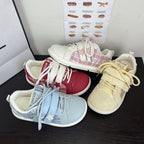 Damen Sportliche Sneaker mit verstellbarem Klettverschluss und kariertem Obermaterial R&B