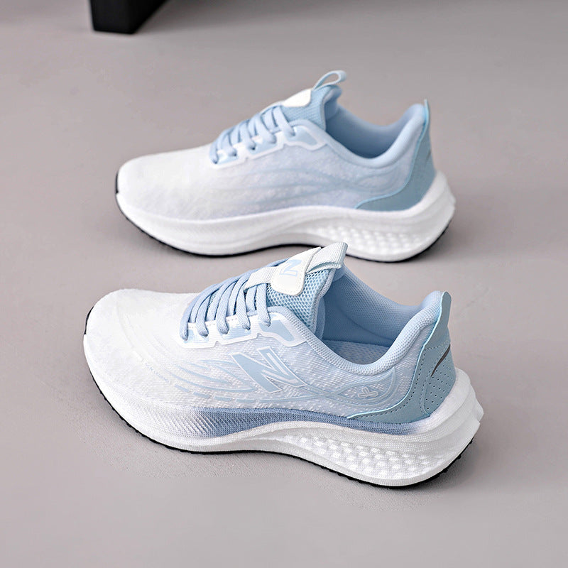 Damen Sportliche Laufschuhe mit atmungsaktiver Mesh-Oberfläche und dämpfendem Fußbett R&B