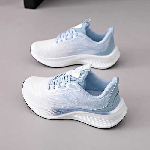 Damen Sportliche Laufschuhe mit atmungsaktiver Mesh-Oberfläche und dämpfendem Fußbett R&B