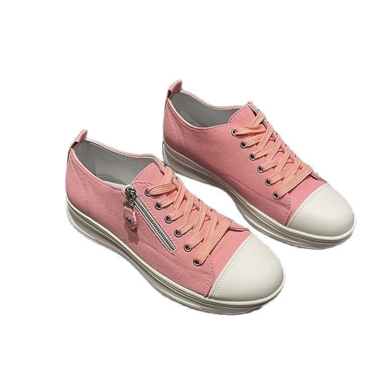 Damen modische Sneakers mit praktischem Reißverschluss und atmungsaktivem Obermaterial R&B