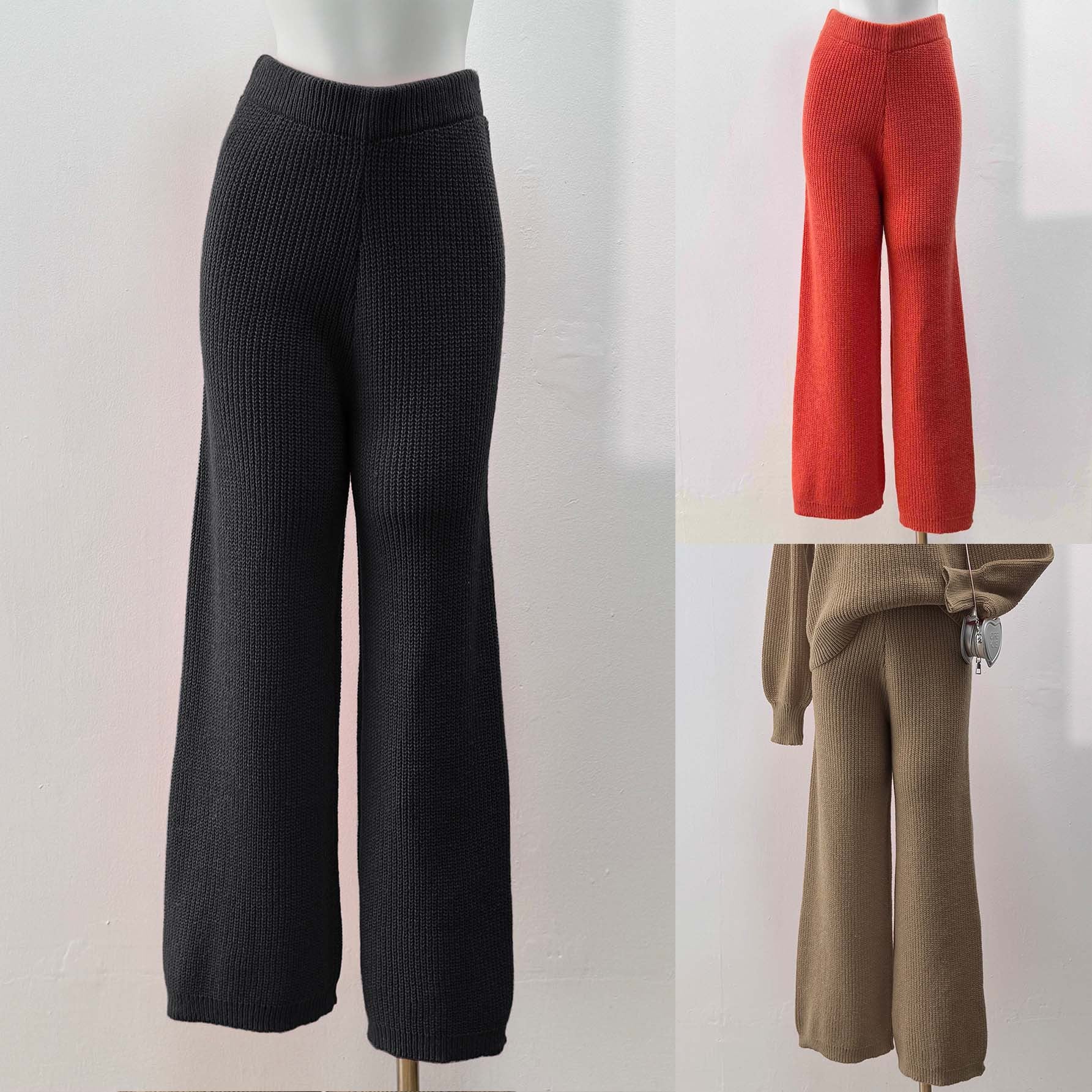 Damen weite Strickhose R&B