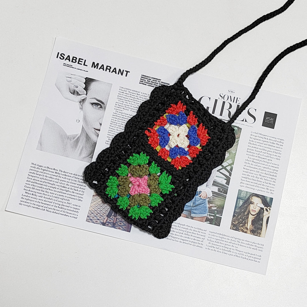 Damen Handgefertigte Häkel-Tasche R&B 1779787760