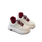 Damen Plattform Sneakers mit einzigartigem Obermaterial und ergonomischer Passform R&B