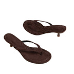 Damen Flip-Flops mit eleganter Absatzhöhe R&B
