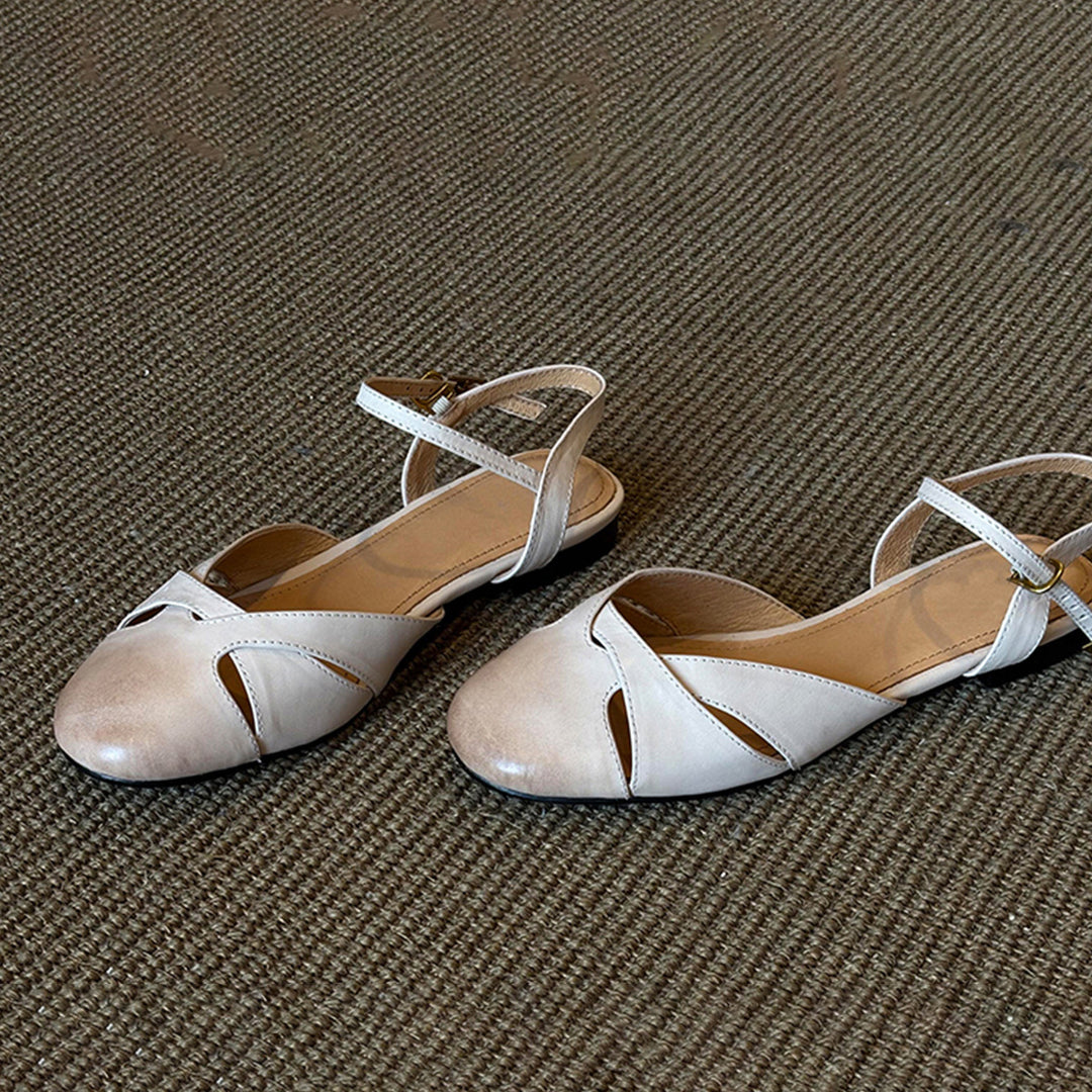 Damen Slingback Ballerinas mit elegantem Riemendesign und komfortabler Passform R&B
