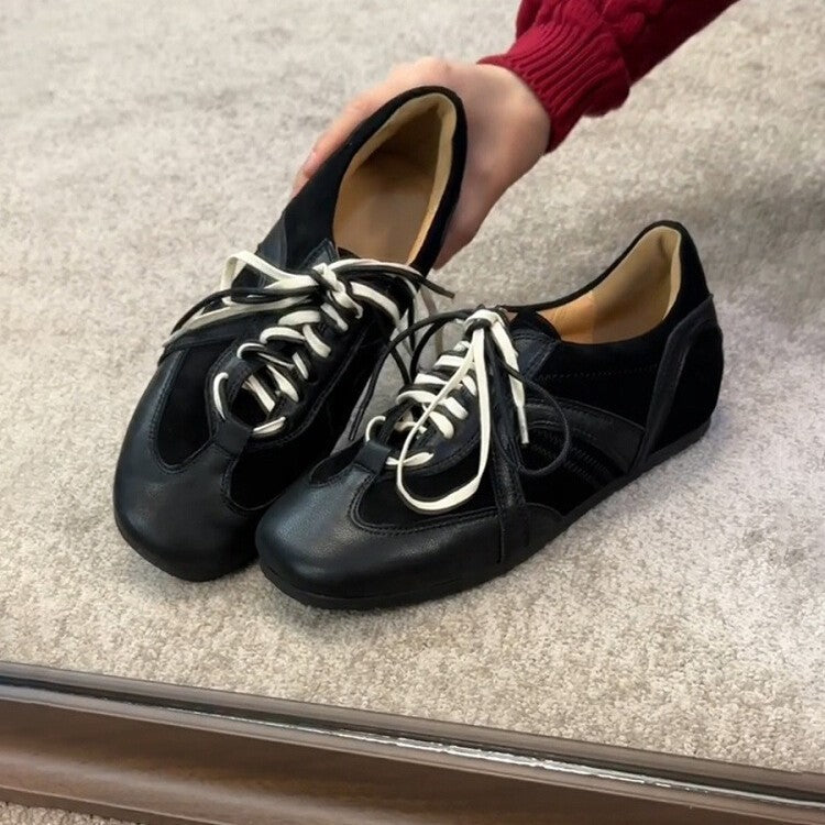 Damen modische Sportliche Sneaker mit atmungsaktiver Oberfläche und rutschfester Sohle R&B