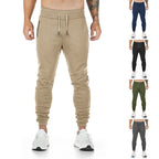 Herren Sportliche Jogginghose mit praktischen Reißverschlusstaschen und elastischem Bund R&B