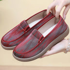 Damen Freizeit-Slipper mit anatomisch geformtem Fußbett und rutschfester Gummisohle R&B